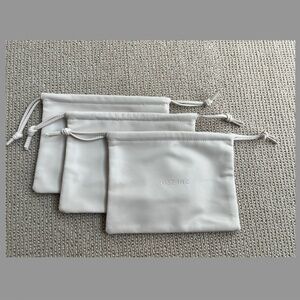 NEW Rose Inc. Make Up Pouch set of 3